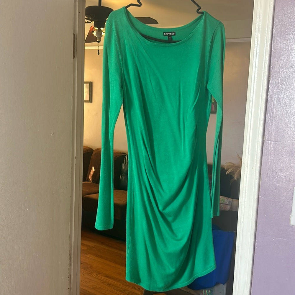 Size medium express sweater dress